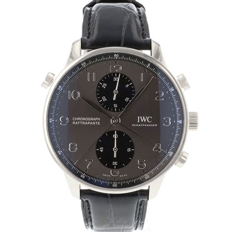 iwc portuguiser chrono rattrapante rue de la paix prezzo nuovo|IWC Rattrapante Chronograph IW3712 .